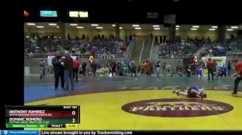 85 lbs Round 3 - Anthony Ramirez, North Medford Youth Wrestling vs Dominic Romero, Cottage Grove Wrestling Club