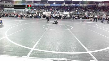 85 lbs Quarterfinal - Roman Lewis, Lee Summit North Broncos vs Zeek Buchan, Nebraska Wr Ac
