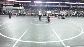 72 lbs Consi Of 8 #2 - Cooper Naughton, Rywc vs Cal Christensen, Titan Wrestling Institute