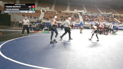 115-D1 Quarterfinal - Malik Hoskins, Sunnyside High School vs Shawn Brunson, Gilbert High School