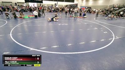 120 lbs Cons. Round 6 - Daelin Cody, Princeton Wrestling Club vs Tilly Kakuk, Surfside X Wrestling