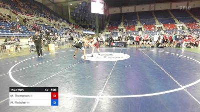 165 lbs Cons 32 #2 - Mason Thompson, IN vs Markus Fletcher, WI