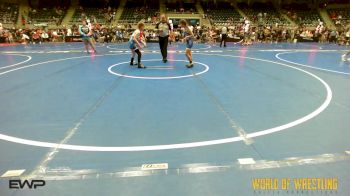 94 lbs Consi Of 8 #2 - Mackinley Wolf, Wolfpak Wrestling vs AJ Minor, Woodland Wrestling Club