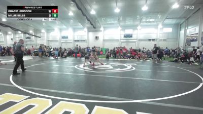 64.4-70 lbs Consi Of 4 - Gracie Logsdon, WV vs Millie Sells, OH