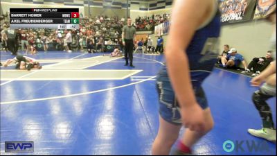 90 lbs Rr Rnd 2 - Deklyn Barnes, Harrah Little League Wrestling vs Creed Rolan, Standfast