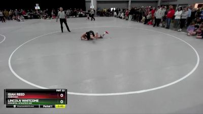 96 lbs Champ. Round 2 - Isiah Reed, Nebraska vs Lincoln Whitcome, Immortal Athletics WC