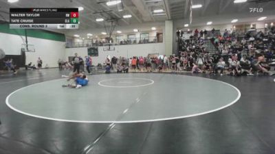 150 lbs Cons. Round 3 - Tate Cruise, Claremore vs Walter Taylor, Rogue Warrior