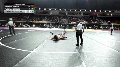 133 lbs Semifinal - Brodie Altman, Liberty vs Adrian Morales, Life