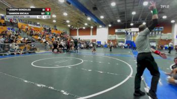 126 lbs Quarterfinal - Samson Escala, Mayfair vs Joseph Gonzales, Huntington Beach