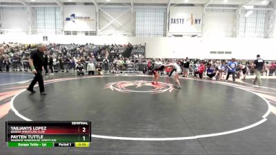 117-126 lbs Semifinal - Yailianys Lopez, Geneva Wrestling Club vs Payten Tuttle, Warrior Warehouse Wrestling