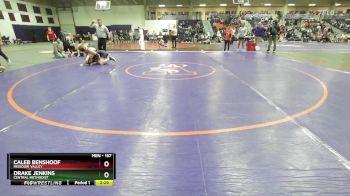 157 lbs Cons. Round 3 - Caleb Benshoof, Missouri Valley vs Drake Jenkins, Central Methodist