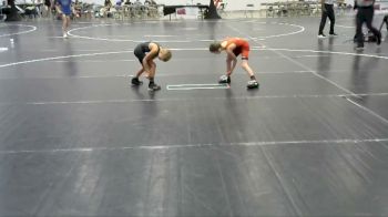 55 lbs Cons. Semi - Dawson Adkison**, Bay County Elite Wrestling vs Daegan Murdock, Ringgold Wrestling Youth Club