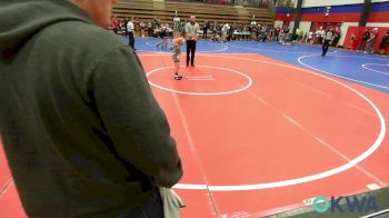 100 lbs Quarterfinal - Cory Hensley, Hilldale Youth Wrestling Club vs Asher Emmons, Dark Cloud Wrestling Club