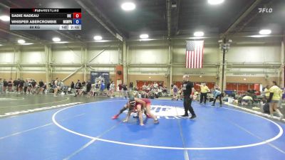 69 kg Rr Rnd 3 - Sadie Nadeau, Die Hard - GHSE vs Whisper Abercrombie, Misfits Reeces - GHSE