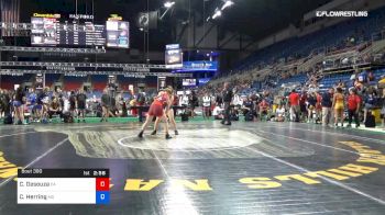 127 lbs Cons 32 #1 - Chloe Desouza, California vs Christina Herring, Missouri