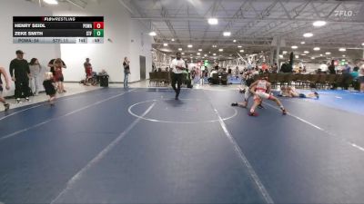 88 lbs Round 5 (6 Team) - Henry Seidl, POWA vs Zeke Smith, Steller Trained Fett