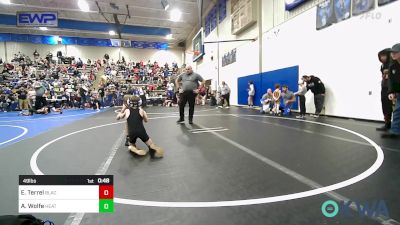 49 lbs Consolation - Eland Terrel, Black Fox Wrestling Club vs Aidyn Wolfe, Heat