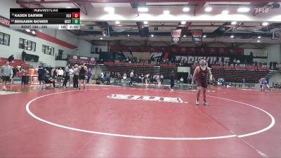 285 lbs Cons. Round 3 - Benjamin Mower, Oklahoma State vs Kaden Darwin, Little Rock