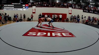 61 kg Cons. Round 3 - Jace Hedeman, Panther Wrestling Club RTC vs Jackson Blum, Indiana RTC