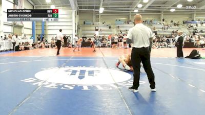 152 lbs Rr Rnd 3 - Nicholas Genin, MetroWest United Lightning - HSB vs Austin Gyorkos, Flint Tropics - HSB