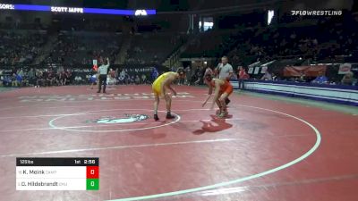 125 lbs Prelims - Korbin Meink, Campbell vs Drew Hildebrandt, Central Michigan