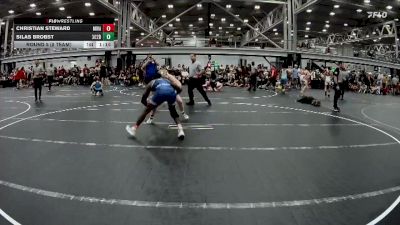 138 lbs Round 5 (8 Team) - Christian Steward, Myland WA vs Silas Brobst, Team 302 Blue