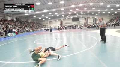 5 - 113 lbs Quarterfinal - Vince Von Bernewitz, Great Bridge vs Harley Mann, Matoaca