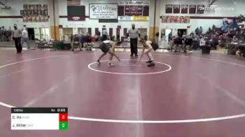 138 lbs Consolation - Chandler Ho, DuBois vs Josh Miller, Central Dauphin