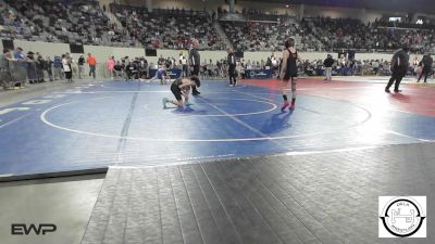 84 lbs Round Of 64 - Knox Trosky, Claremore Wrestling Club vs Rocky Witcosky, Carl Albert JH
