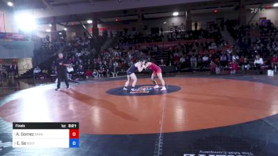 143 lbs Final - Alexis Gomez, Grand View vs Emily Se, Southern Oregon