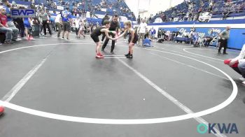 66 lbs Quarterfinal - Wrightt Lindamood, Weatherford Youth Wrestling vs Ryder Kendall, ARDMORE TAKEDOWN CLUB