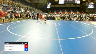 136 lbs Cons 8 #2 - Nia Hagler, UT vs Camille Rainey, TX