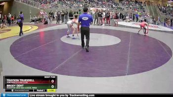 126 lbs Cons. Round 3 - Trayson Truesdell, Junction City Mat Club vs Brody Dent, Mountain View High School Wres