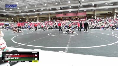 55 lbs Round 1 - Traxton Sharp, Fort Scott vs Hayden Germer, Slyfox