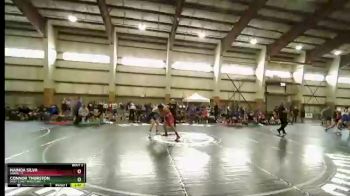 132 lbs Round 1 (10 Team) - Nainoa Silva, HAWAII vs Connor Thurston, West Coast Wrestling