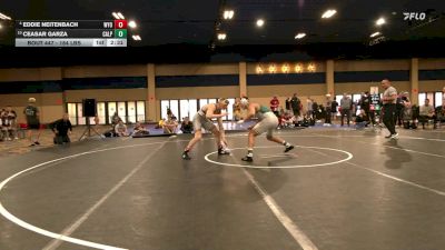 184 lbs Consi Of 4 - Eddie Neitenbach, Wyoming vs Ceasar Garza, Cal Poly