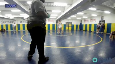 126 lbs Rr Rnd 5 - Amy Loya, Choctaw Ironman Youth Wrestling vs Josie Bentley, Woodland Wrestling Club