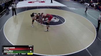 Cons. Round 2 - Wyatt Doerr, Plainview vs Nate Grilli, Southern Valley