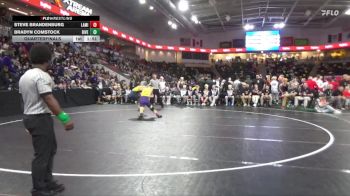 150 lbs Quarterfinal - Steve Brandenburg, Lake Mills vs Bradyn Comstock, Riverside, Oakland