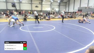 150 lbs Consi Of 8 #2 - Luke Sturdivant, Askeo International Mat Club vs Anthony Chhoeung, Independent