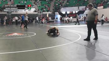 6A 157 lbs Cons. Round 5 - Ashtyn Mullins, Pinson Valley vs Elijah Grimsley, Buckhorn