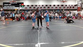 90 lbs Round 1 - Matthias Mitchell, Chapin Youth Wrestling vs Champ Hart, Eastside Youth Wrestling