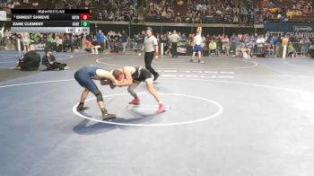 D 2 120 lbs Champ. Round 2 - Zane Clement, Carencro vs Ernest Shreve, Rayne