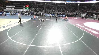 II-132 lbs Champ. Round 1 - Max Koffer, Cooperstown/Milford vs Aiden Schurr, Corinth