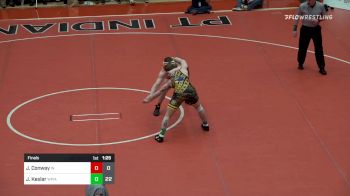 160 lbs Final - J Conway, In vs Jared Keslar, WPIAL