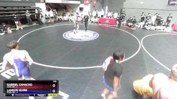 113 lbs Round 2 (16 Team) - Ahmad Abbas, SJWA-GR vs Justin Cortez, TCWA-GR