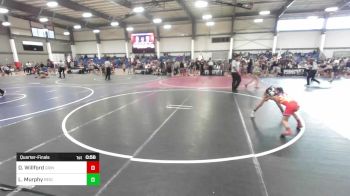 66 lbs Quarterfinal - Dawson Willford, Grindhouse WC vs Lucas Murphy, Reign WC