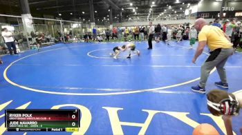 50 lbs Round 3 (6 Team) - Ryker Polk, GREAT BRIDGE WRESTLING CLUB vs Jude Navarro, GREAT NECK WC - GREEN
