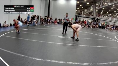 165 lbs Round 1 (6 Team) - Troy Jones, Mat Assassins Red vs Aarya Sethi, Revival Jokers