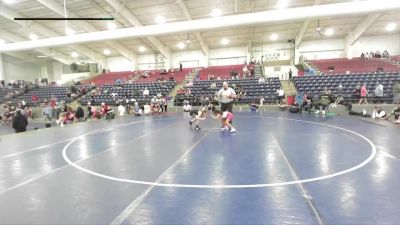 61 lbs 1st Place Match - Jayzie Whitford, Team Pride Academy vs Elliana Rhodes, Shootbox Wrestling Club